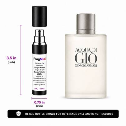 Giorgio Armani Acqua di Giò FragMini spray, retail bottle shown for reference only