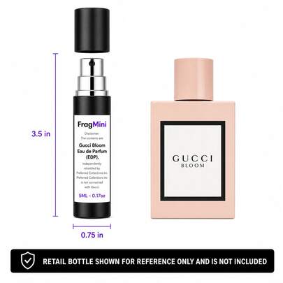 Gucci Bloom FragMini spray, retail bottle shown for reference only